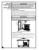 Preview for 8 page of Desa VSGF28NV Owner'S Operation And Installation Manual