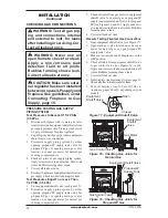 Предварительный просмотр 16 страницы Desa VSGF36NR Owner'S Operation And Installation Manual