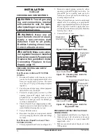 Preview for 16 page of Desa VSGF36NRA Owner'S Operation And Installation Manual