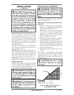 Предварительный просмотр 10 страницы Desa VSGF36NRB Owner'S Operation And Installation Manual