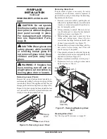 Предварительный просмотр 23 страницы Desa VT36ENA Series Owner'S Operation And Installation Manual