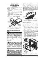 Предварительный просмотр 25 страницы Desa VTC36N Series Owner'S Operation And Installation Manual