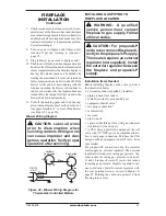 Предварительный просмотр 21 страницы Desa VTC36NE SERIES Owner'S Operation And Installation Manual