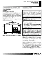 Preview for 7 page of Desa VTGF33NR Owner'S Operation And Installation Manual