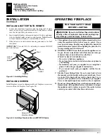 Предварительный просмотр 24 страницы Desa VTGF33NR Owner'S Operation And Installation Manual