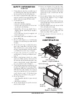 Preview for 4 page of Desa VTGF33NRA Owner'S Operation And Installation Manual