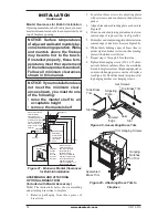 Предварительный просмотр 18 страницы Desa VTGF33NRA Owner'S Operation And Installation Manual