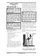 Предварительный просмотр 13 страницы Desa VTGF33NRB Owner'S Operation And Installation Manual