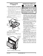 Предварительный просмотр 21 страницы Desa VTGF33NRB Owner'S Operation And Installation Manual