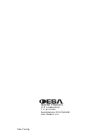 Предварительный просмотр 24 страницы Desa VTN25R Safety Information And Installation Manual