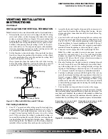 Предварительный просмотр 13 страницы Desa VV36ENA1 Series Owner'S Operation And Installation Manual