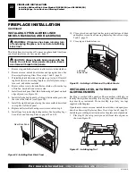 Предварительный просмотр 22 страницы Desa VV36ENC1 SERIES Owner'S Operation And Installation Manual