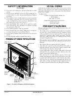 Предварительный просмотр 3 страницы Desa VV36N Series Owner'S Operation And Installation Manual