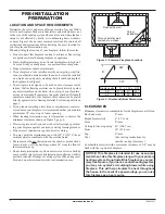 Preview for 4 page of Desa VV36N Series Owner'S Operation And Installation Manual