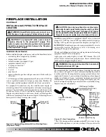 Предварительный просмотр 19 страницы Desa VV36NA1 SERIES Owner'S Operation And Installation Manual