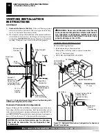 Предварительный просмотр 10 страницы Desa VV36NB1 Series Owner'S Operation And Installation Manual