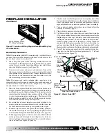 Предварительный просмотр 17 страницы Desa VV36NB1 Series Owner'S Operation And Installation Manual