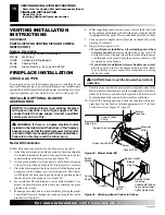 Preview for 16 page of Desa VV36NC1 SERIES Owner'S Operation And Installation Manual