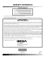 Preview for 38 page of Desa VV42ENA1 Series Owner'S Operation And Installation Manual