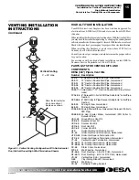 Предварительный просмотр 15 страницы Desa VV42NB Owner'S Operation And Installation Manual