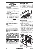 Предварительный просмотр 24 страницы Desa VVC36NE Series Owner'S Operation And Installation Manual