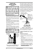 Предварительный просмотр 22 страницы Desa VVC42NE Series Owner'S Operation And Installation Manual