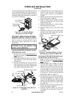 Предварительный просмотр 22 страницы Desa VVF36 Owner'S Operation And Installation Manual