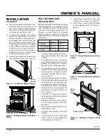 Предварительный просмотр 9 страницы Desa VYGF33NR Owner'S Operation And Installation Manual