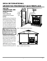 Предварительный просмотр 6 страницы Desa VYGF33PR Owner'S Operation And Installation Manual