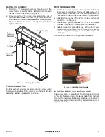 Предварительный просмотр 3 страницы Desa Wall Mantel and Base W26ME Assembly And Installation Instructions