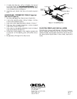 Предварительный просмотр 4 страницы Desa Wall Mantel and Base W32LS2 Assembly And Installation Instructions Manual