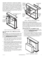 Предварительный просмотр 7 страницы Desa Wall Mantel and Base W32LS2 Assembly And Installation Instructions Manual