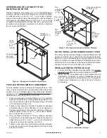 Предварительный просмотр 11 страницы Desa Wall Mantel and Base W32LS2 Assembly And Installation Instructions Manual