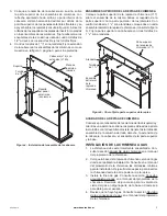 Предварительный просмотр 7 страницы Desa Wall Mantel and Base W32LT Assembly And Installation Instructions Manual