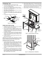 Предварительный просмотр 3 страницы Desa Wall Mantel and Base with Trim W32DS Assembly And Installation Instructions