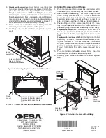 Предварительный просмотр 4 страницы Desa Wall Mantel and Base with Trim W32DS Assembly And Installation Instructions