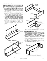 Предварительный просмотр 2 страницы Desa Wall Mantel and Base with Trim W32KCSA Assembly And Installation Instructions Manual