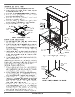 Предварительный просмотр 4 страницы Desa Wall Mantel and Base with Trim W32KCSA Assembly And Installation Instructions Manual