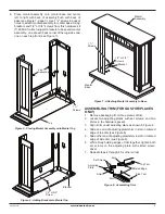 Preview for 3 page of Desa Wall Mantel with Base and Trim WD26CPA Assembly And Installation Instructions