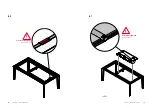 Предварительный просмотр 8 страницы Desalto SKIN ALLUNGABILE Assembly Instruction Manual