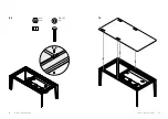 Предварительный просмотр 9 страницы Desalto SKIN ALLUNGABILE Assembly Instruction Manual