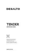 Preview for 1 page of Desalto TENDER Assembly Instruction