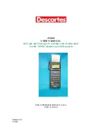 Descartes P2000 User Manual preview