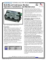 Предварительный просмотр 1 страницы Desco 19226 Technical Bulletin