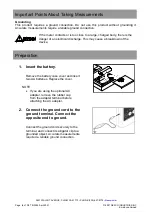 Preview for 4 page of Desco 19494 Operation And Maintenance Instructions