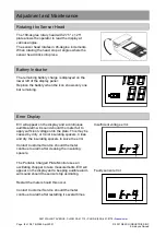 Preview for 8 page of Desco 19494 Operation And Maintenance Instructions