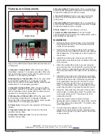 Preview for 2 page of Desco 19665 Installation, Operation And Maintenance