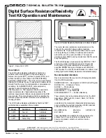 Preview for 1 page of Desco 19770 Operation And Maintenance