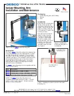 Preview for 1 page of Desco 60466 Technical Bulletin