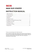 Desco SCS 992X-0350 Instruction Manual preview